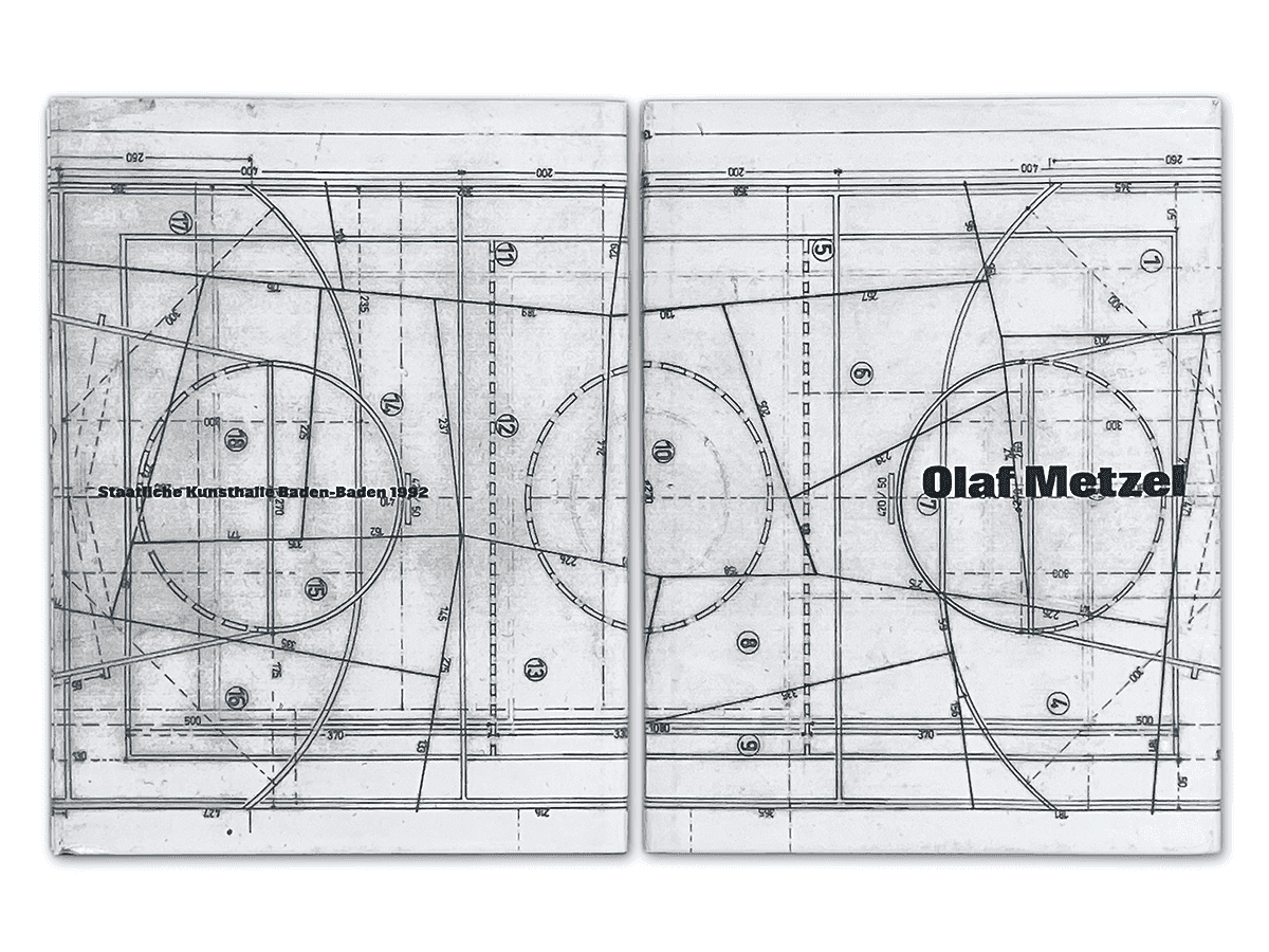 Olaf Metzel @ Kunsthalle Baden-Baden 1992 | catalogue (cover)