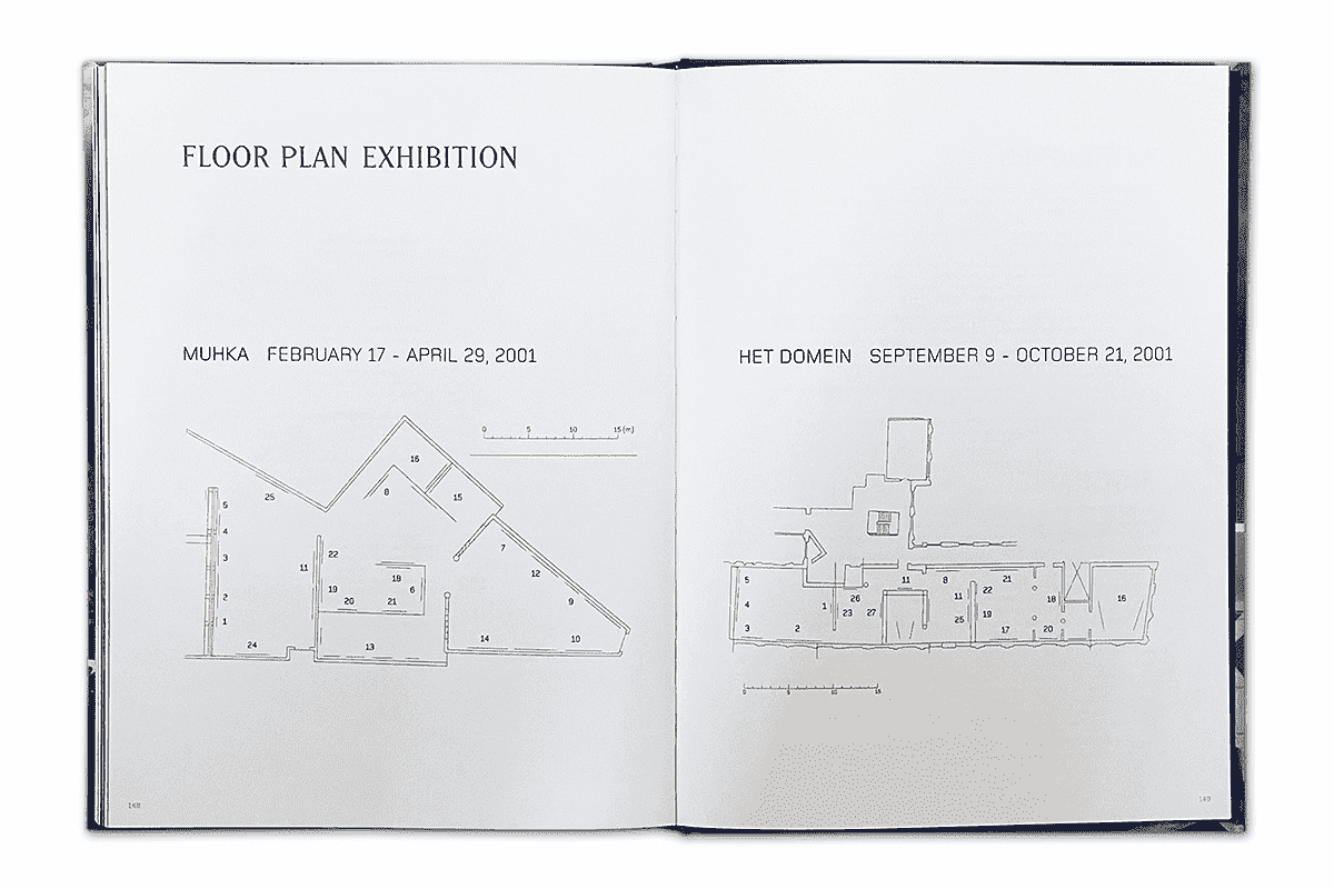 Lidwien van de Ven – Seule/La main qui efface/Peut écrire | catalogue (spread)