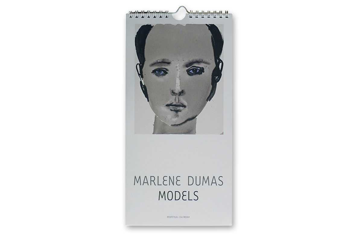 Marlene Dumas – Merchandising material: calendar with drawings by Fiona Tan | © ambulant design – Gabriele Götz