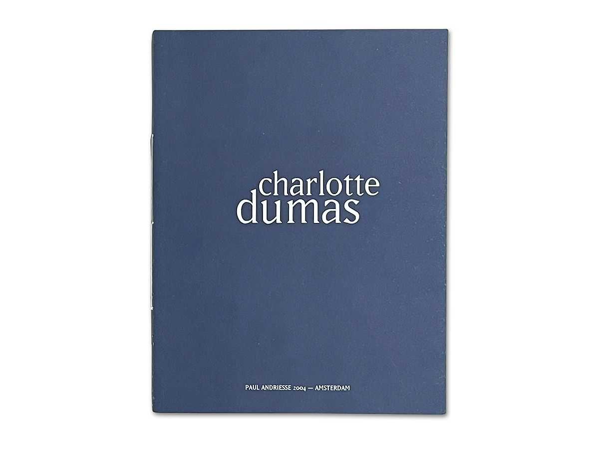 Charlotte Dumas – Day is done | catalogue (front cover) | Galerie Paul Andriesse