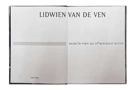 Seule/la main qui efface/peut écrire