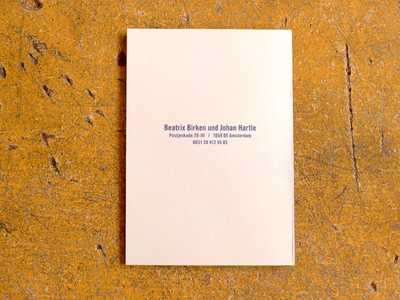 »Henry Luc August« – birthday card