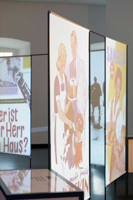 Exhibition concept and design for travelling exhibition ”Heimerziehung 1953–1973“, Landeswohlfahrtsverband Hessen (2012) | © Gabriele Götz