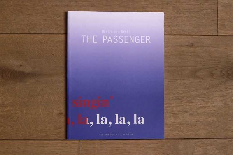 Marijn van Kreij – The Passenger book (front cover) | Galerie Paul Andriesse | © Gabriele Franziska Götz