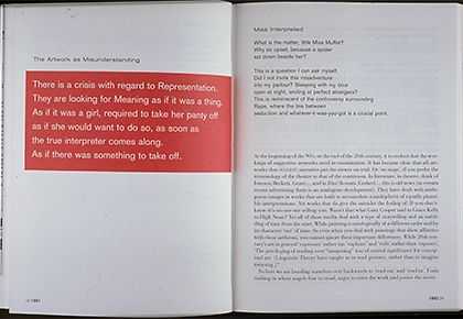 “Sweet Nothings – Notes and Texts” by Marlene Dumas