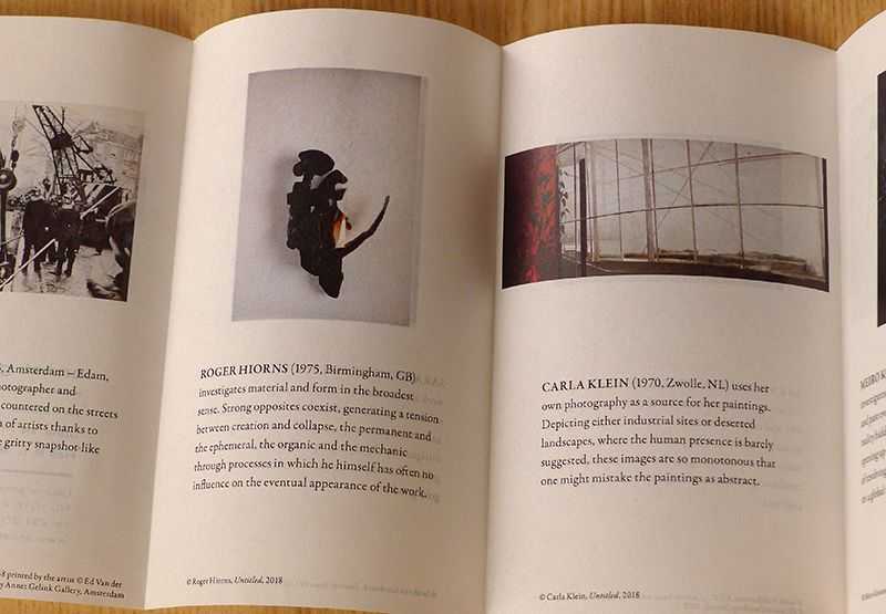 Annet Gelink Gallery – Art Basel 2018 | folder | © ambulantdesign Gabriele Götz