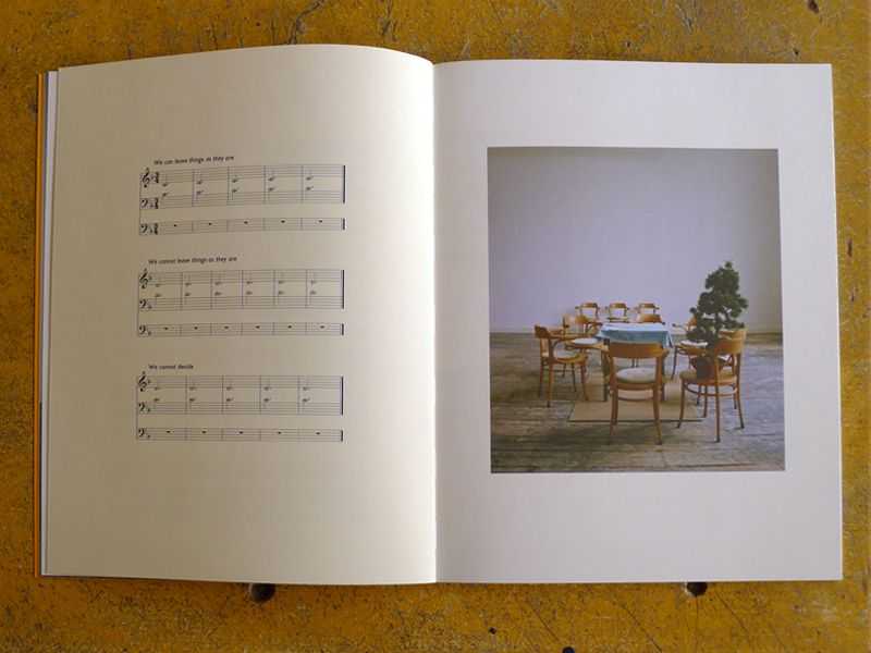 Rory Pilgrim – Can We Leave Things as They Are? | artist book (spread) © Gabriele Götz