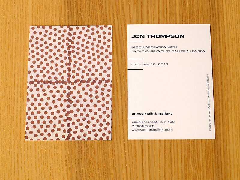 Annet Gelink Gallery (CI) – Postcards 2018 | © ambulantdesign Gabriele Götz