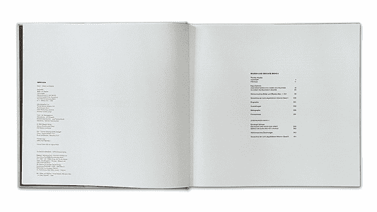 Werkverzeichnis (complete works)