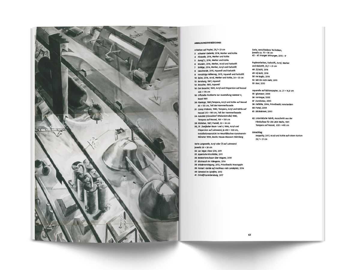 Holger Bunk – Bildmischer (Städtische Galerie Lippstadt) | catalog (spread) © Gabriele Götz