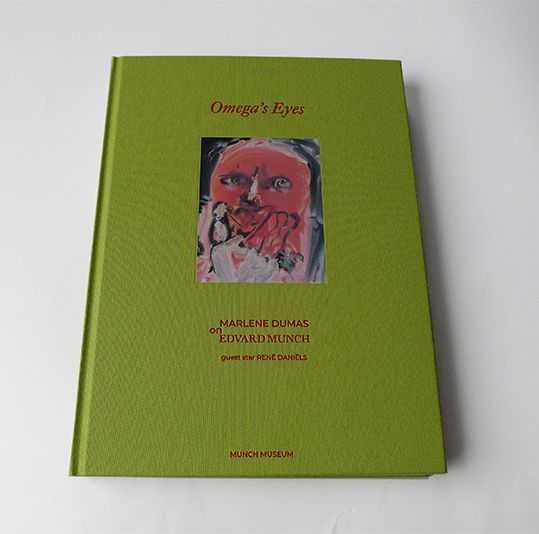 Marlene Dumas – „Omega’s Eyes – Marlene Dumas on Edvard Munch“ (Front cover)