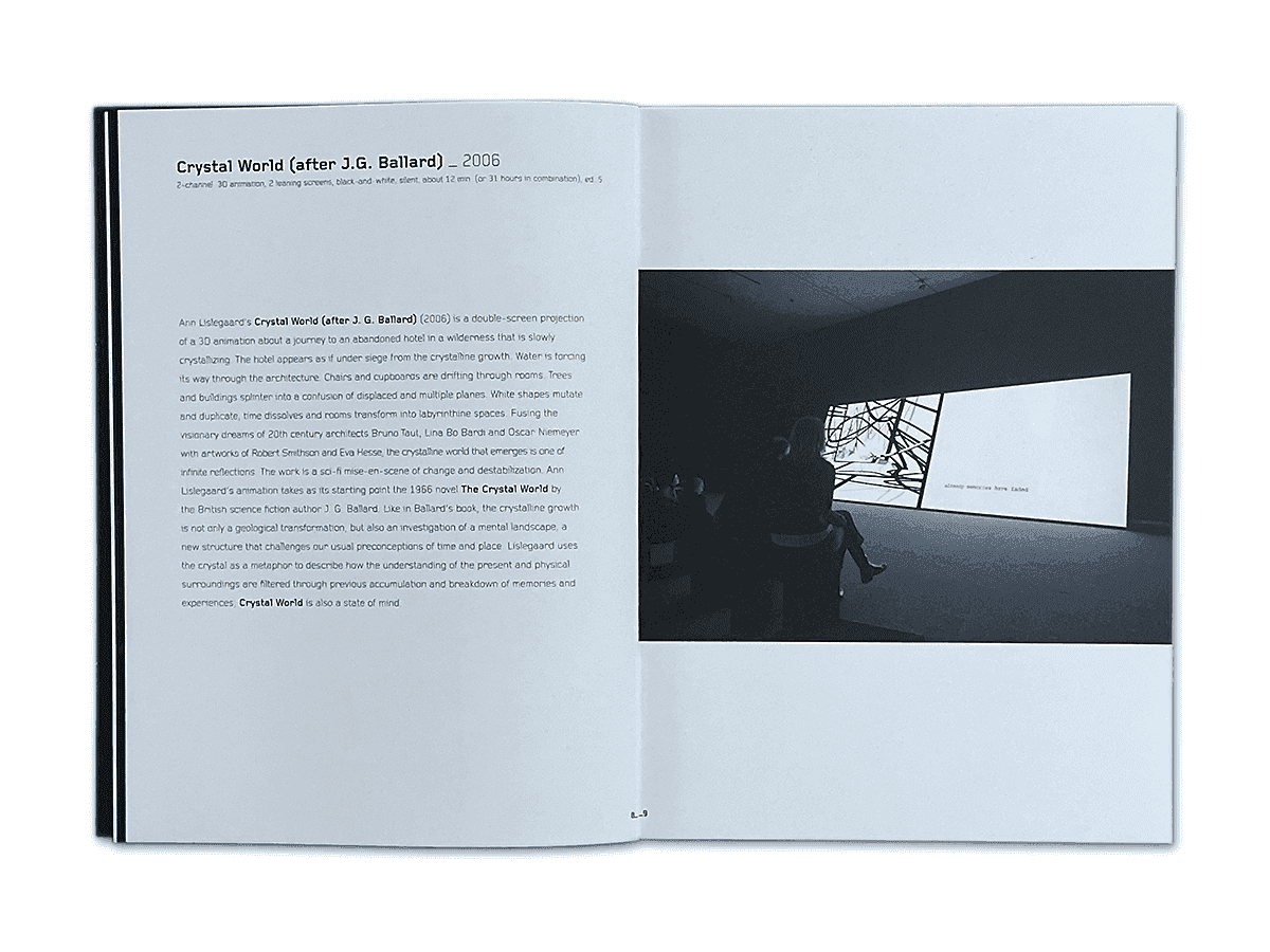 Ann Lislegaard – Science Fiction | artist book (spread)