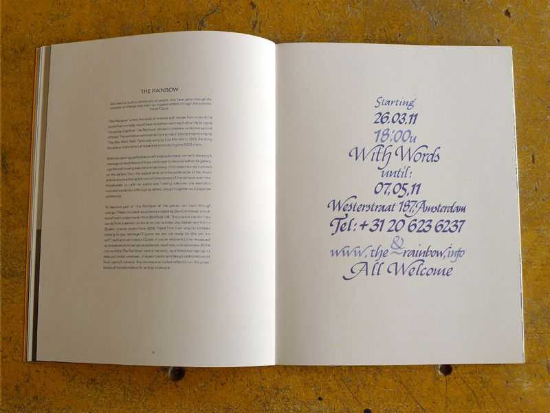 Rory Pilgrim – Can We Leave Things as They Are? | artist book (spread) © Gabriele Götz