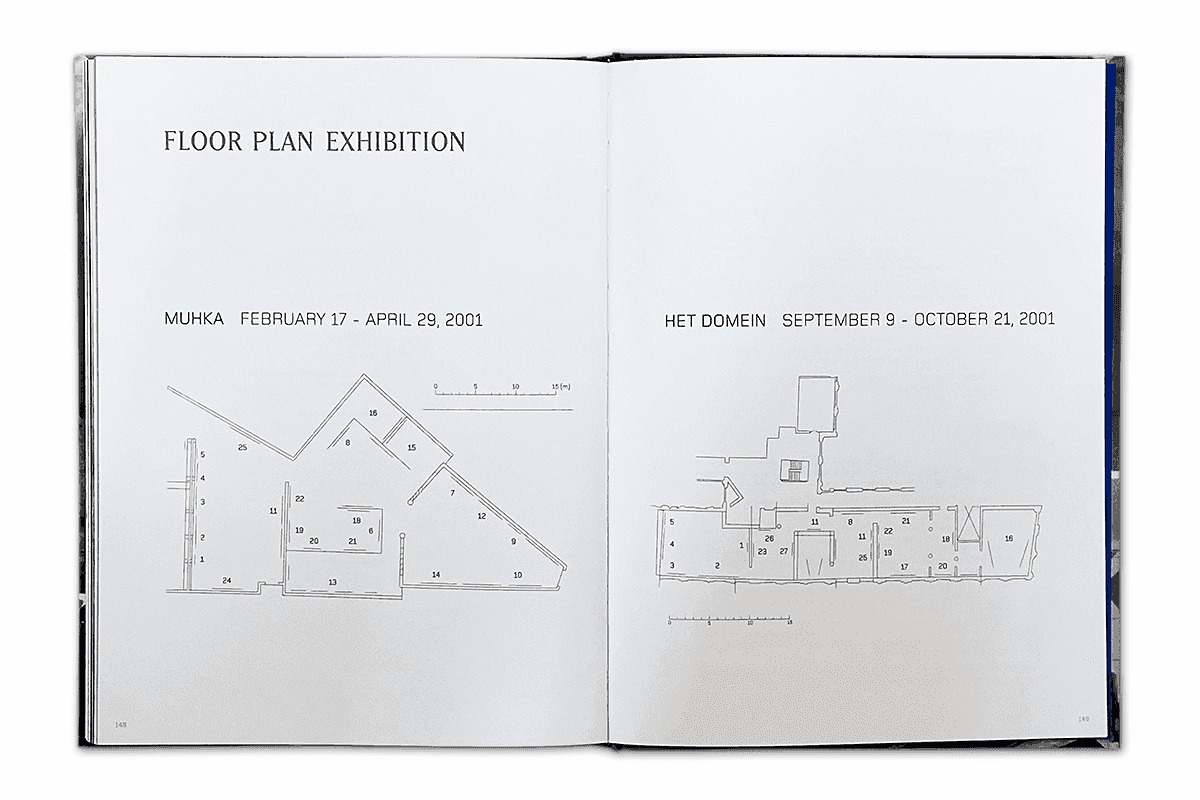 Lidwien van de Ven – Seule/La main qui efface/Peut écrire | catalogue (spread)