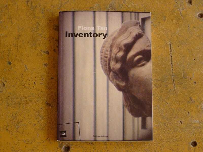 Fiona Tan – Inventory | catalog (cover) | © ambulantdesign Gabriele Götz