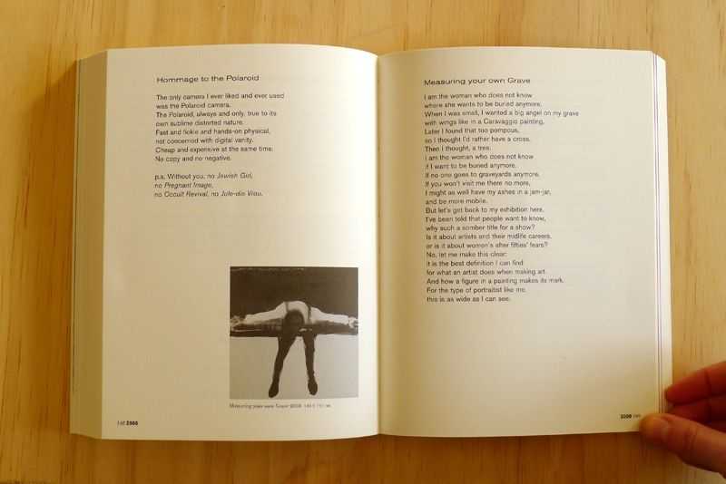 Marlene Dumas – Sweet Nothings. Notes and Texts 1982–2014 | catalog (spread) © ambulantdesign Gabriele Götz