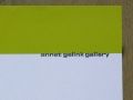 Corporate Identity for Annet Gelink Gallery (stationary) / © Gabriele Götz