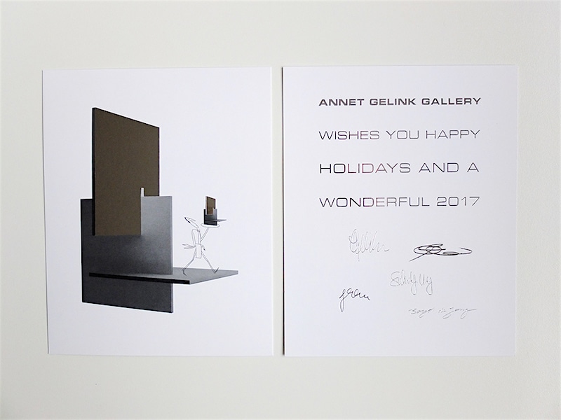 Annet Gelink Gallery: New Years Card 2016/17 (Kerstkaart) / © Gabriele Götz