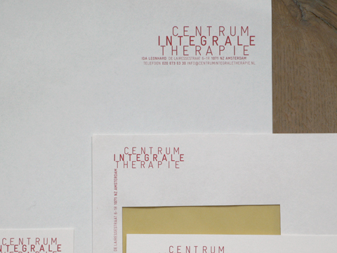Corporate Identity for Centrum Integrale Therapie (stationary) / © Gabriele Götz