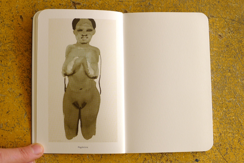 Marlene Dumas: Merchandising material (notebook) / © Gabriele Götz
