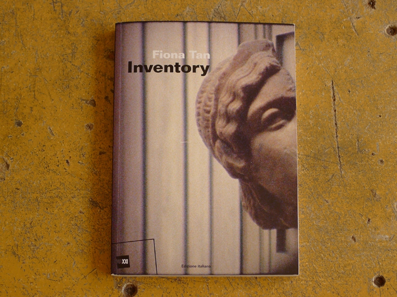 Fiona Tan: 'Inventory', exhibition catalog (cover) / © Gabriele Götz