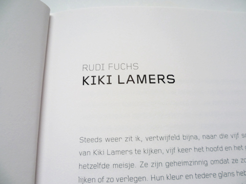 Kiki Lamers: Heads (typography) / © Gabriele Götz