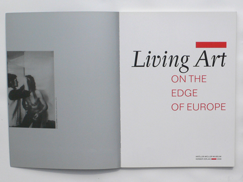 Living Art – On the Edge of Europe (spread) / © Gabriele Götz