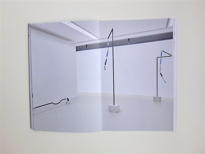 Charlotte Mumm: 'Stomach Communities', artist book, solo exhibition at Städtische Galerie Nordhorn (Germany), 2016 (spread) / © Gabriele Götz