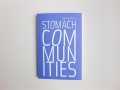 Charlotte Mumm: 'Stomach Communities', artist book, solo exhibition at Städtische Galerie Nordhorn (Germany), 2016 (front cover) / © Gabriele Götz