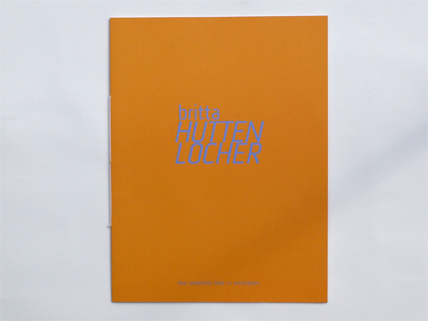 Britta Huttenlocher – book (cover) / © Gabriele Götz