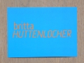 Britta Huttenlocher (invitation card) / © Gabriele Götz