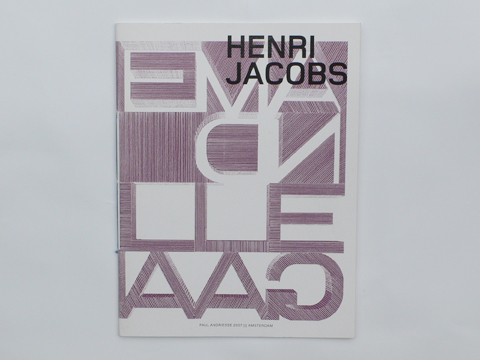 Henri Jacobs: Écritures pictographiques (cover) / © Gabriele Götz