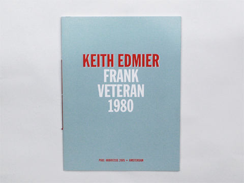 Keith Edmier: Frank Veteran 1980 (cover) / © Gabriele Götz
