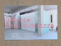 Corporate Identity for Galerie Paul Andriesse (invitation card) / © Gabriele Götz