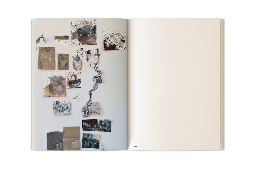 Susanna Heller – „Beyond Pain – The last drawings“ | Catalog  © Gabriele Götz(spread)